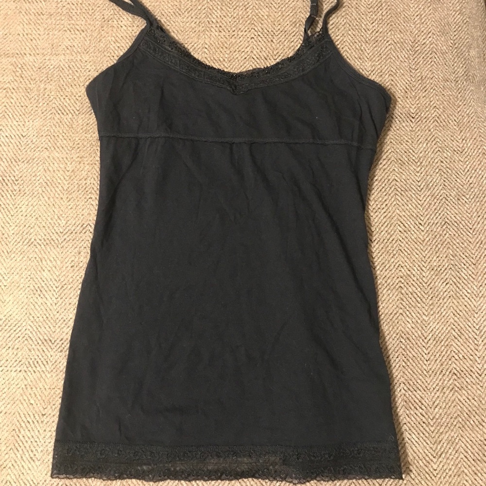 4 / $20 sale - SO black camisole tank size large